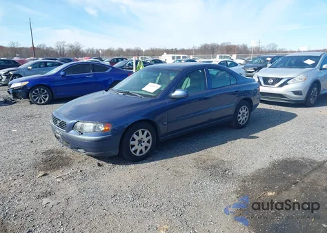 2002 Volvo S60 2.4 из США, поврежденный, VIN YV1RS61R322120099
